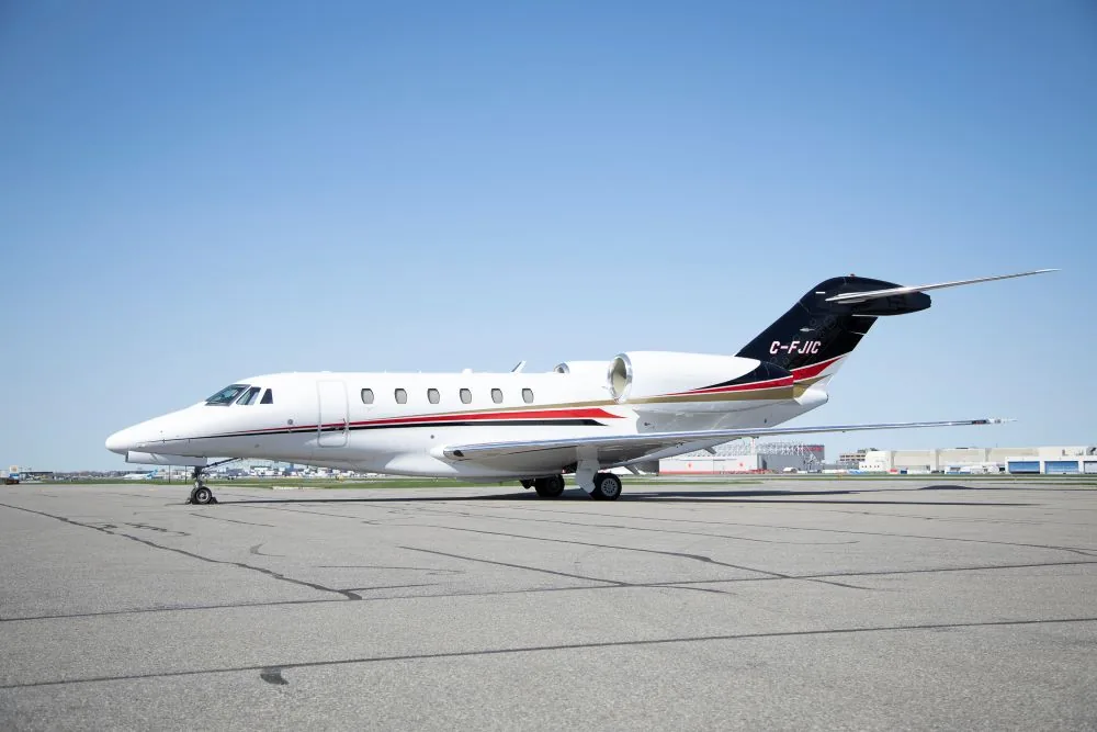 Cessna Citation X, photo 1 - private jet